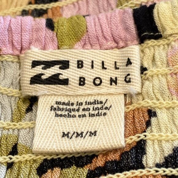 Billabong NWT True Desire Floral Cutout Maxi Dress M - Picture 7 of 8